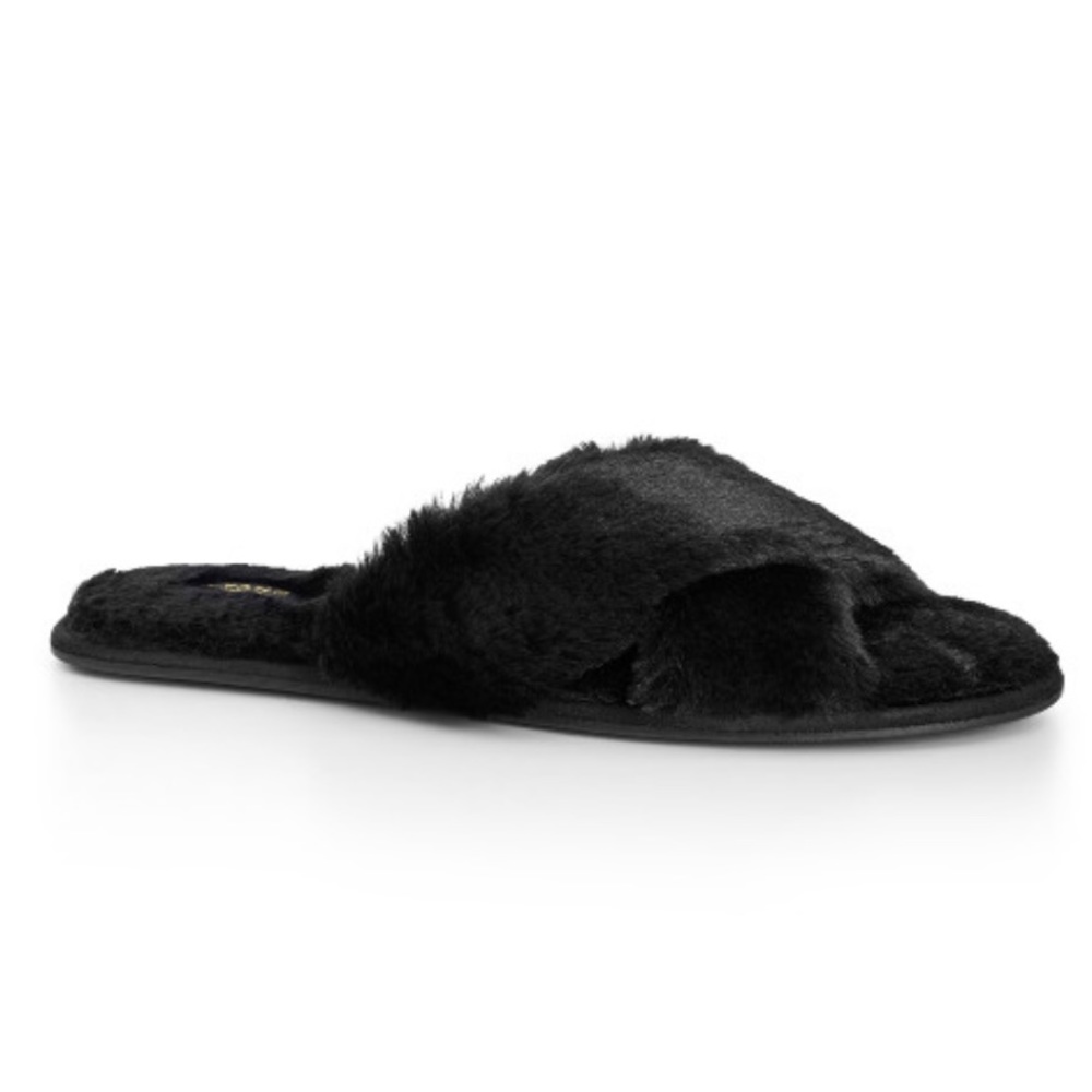 NWT Extra Wide Jojo Cross Slippers